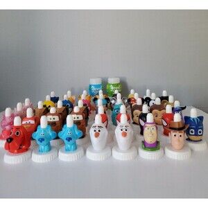 Good to Grow Set of 42 Variety Juice Toppers Baby Shark Toy Story Bluey Cars